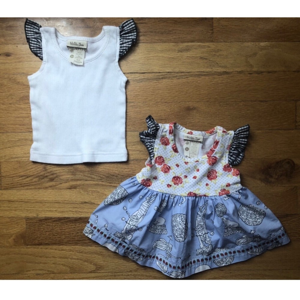 Matilda Jane 3M Circus Dress & Tank Combo